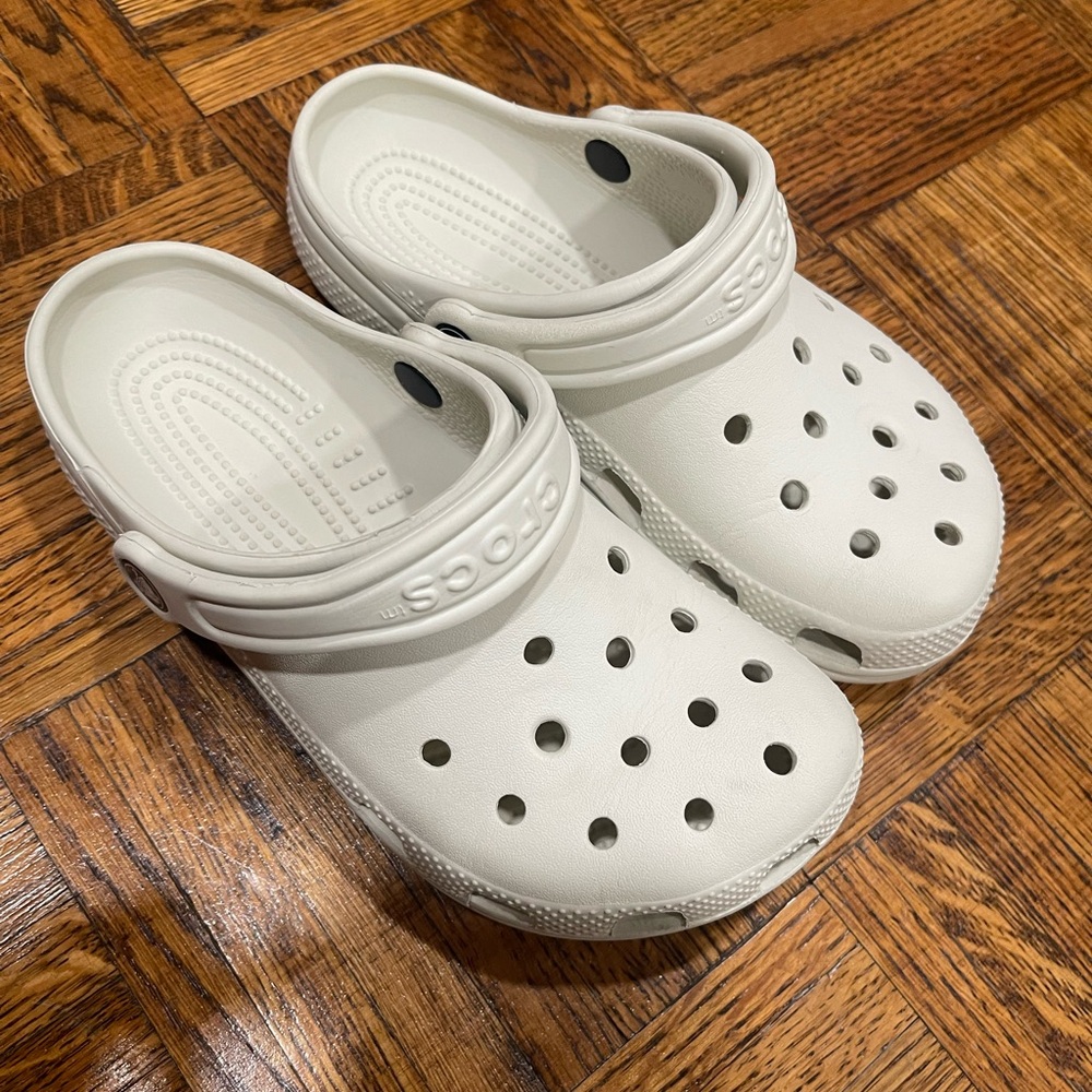 CROCS Kids Slip-On Sandals - Beige